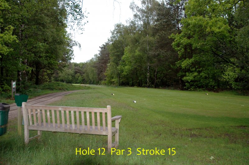Baanfoto van hole 12