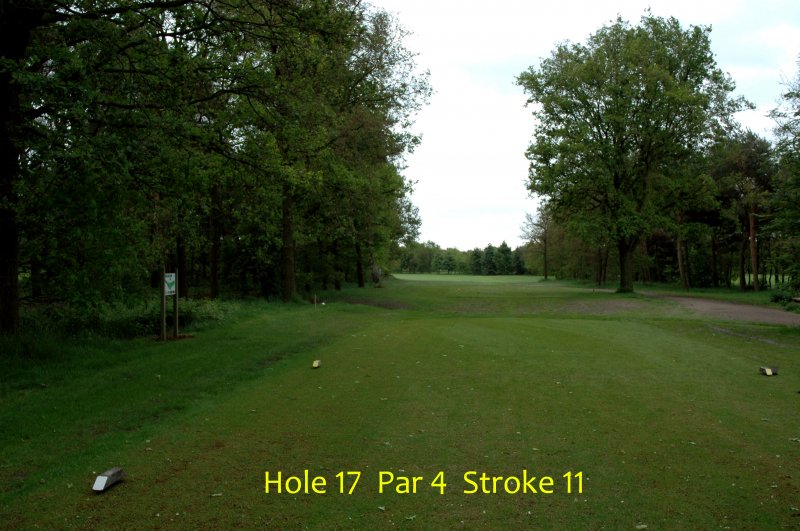 Baanfoto van hole 17